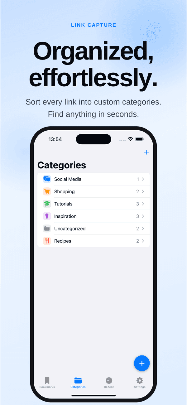 Organized, effortlessly